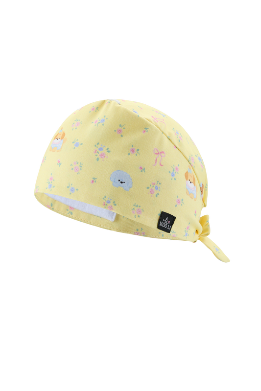 Puppy Bloom Scrub Cap