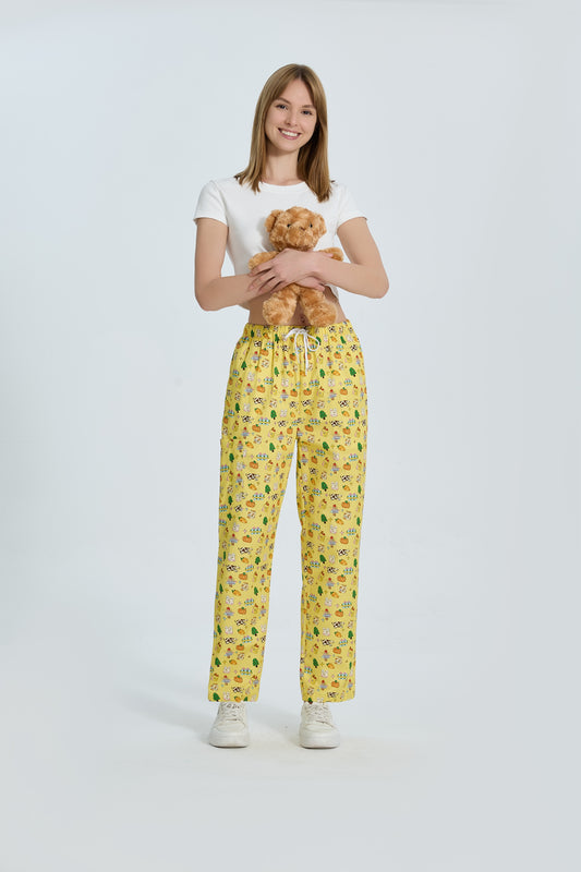 Happy farm friends scrub pant (cotton)
