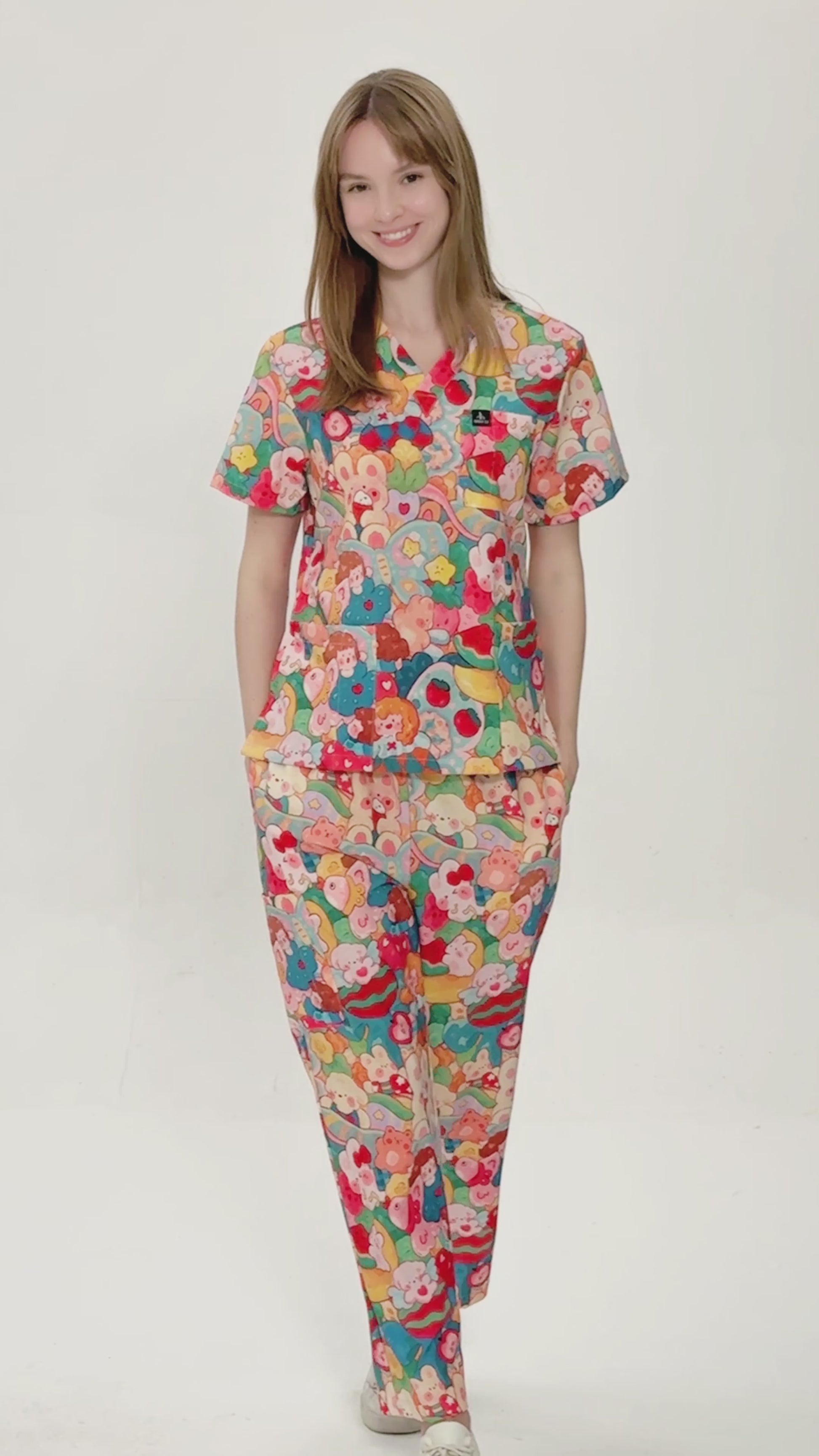 Candy Carnival Scrub Pant